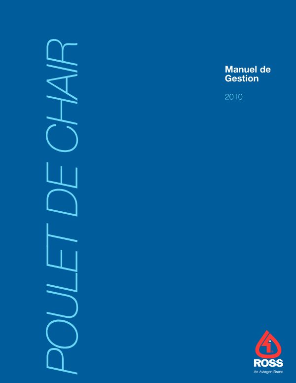 Poulet de chair : manuel de gestion