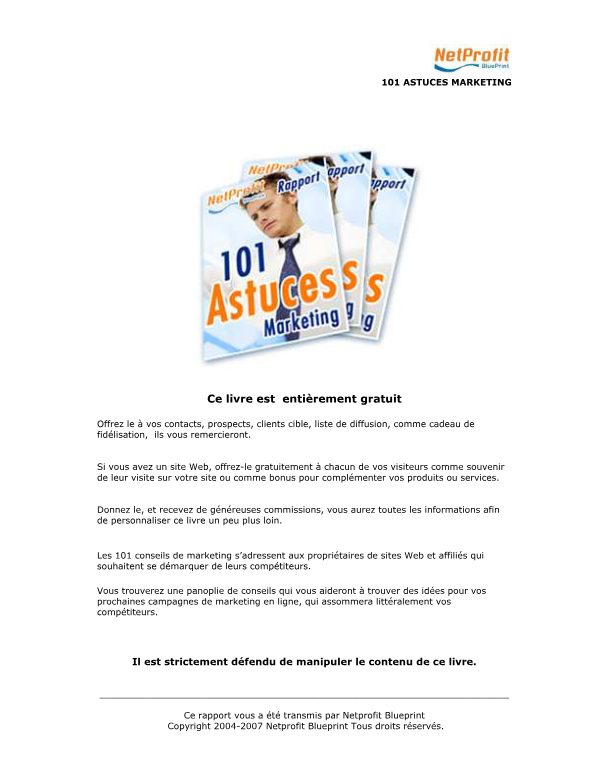 101 astuces marketing