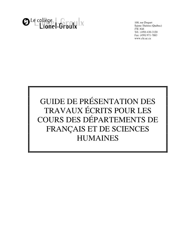 Ecriture francaire