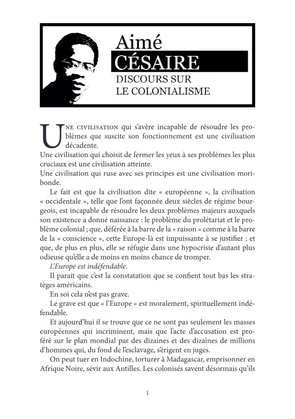 Aimer cesaire