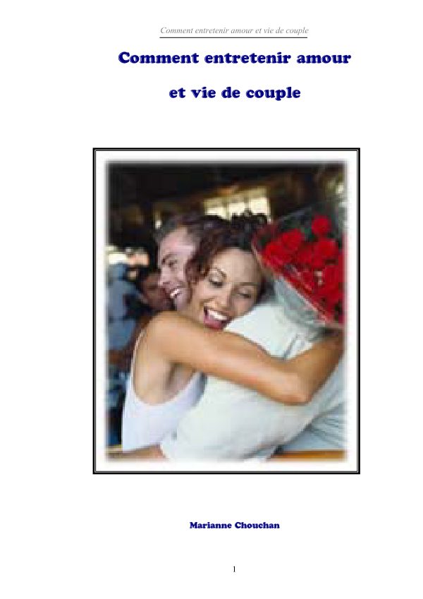 Amour et vie de couple