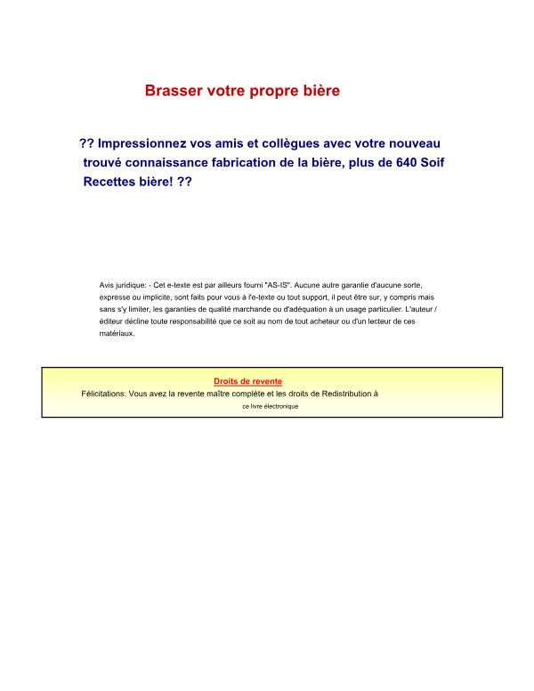Comment faire votre propre bière (partie 1)
