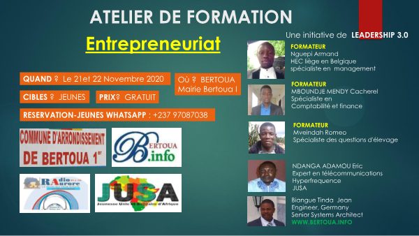 FORMATION SUR L'ENTREPRENEURIAT FINAL