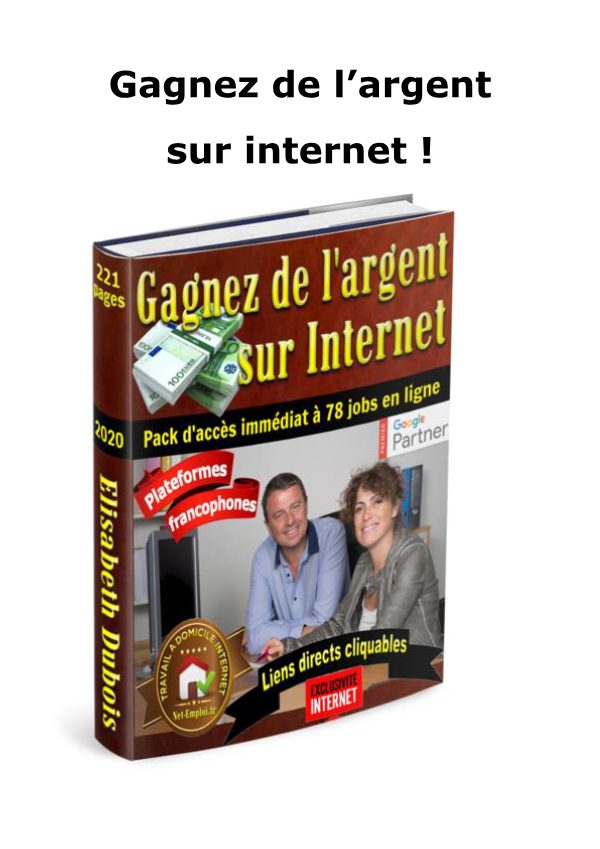 Argent sur internet