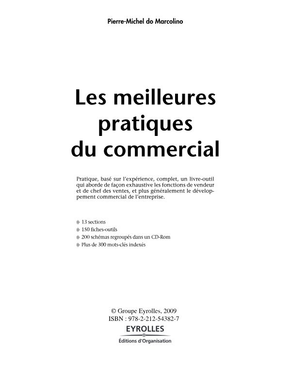 Les meilleures pratiques commerciales