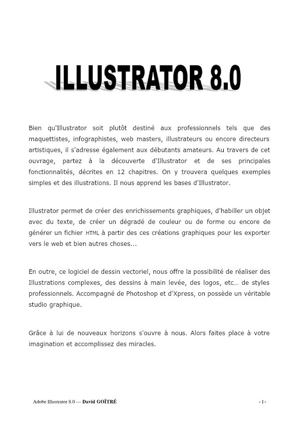 Livre illustrator