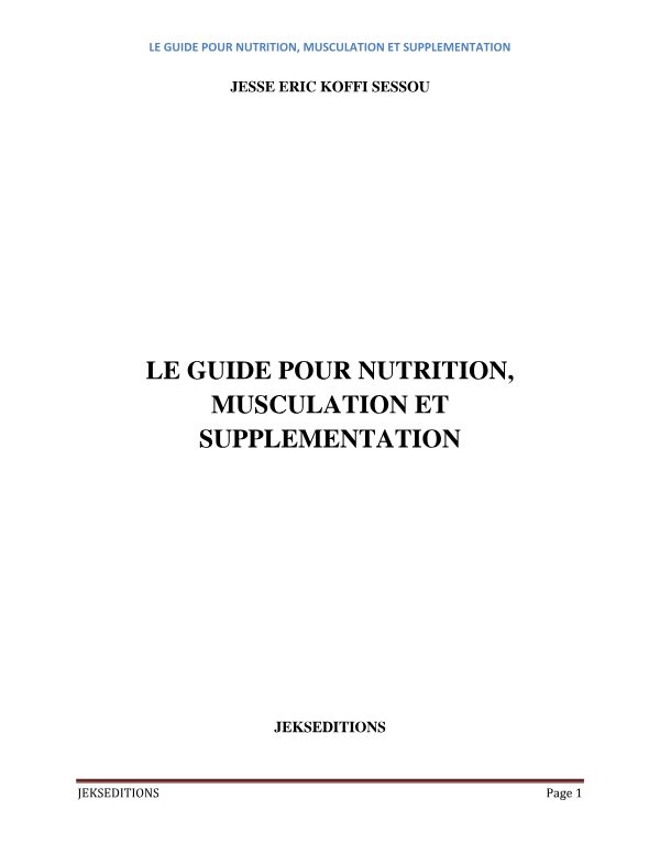 Guide nutrition