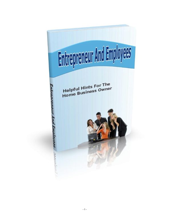 Entrepreneur et employés