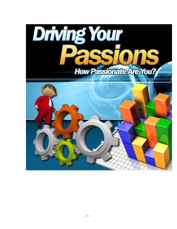 Conduire vos passions